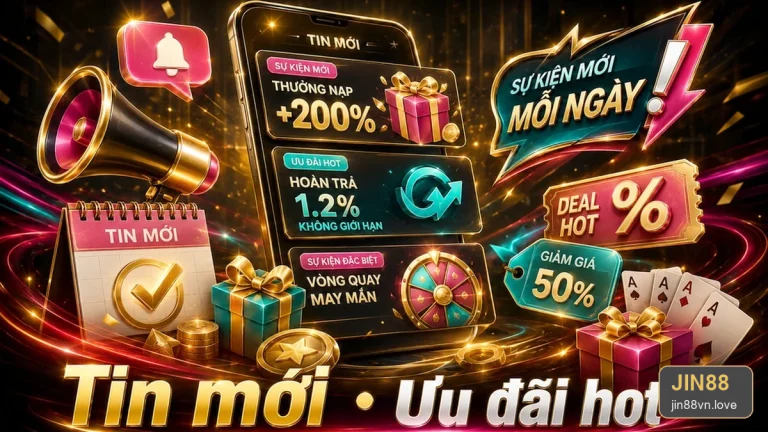Khuyến Mãi JIN88: Cách Nhận Biết Thông Báo Giả Mạo Và Kênh Hỗ Trợ Chính Thức – jin88vn.love