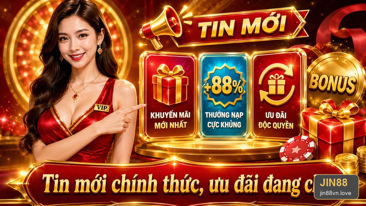 Khuyến Mãi JIN88 Cho Người Mới: Soi Ưu Đãi Qua Tiêu Chí Minh Bạch Điều Kiện Nhận Thưởng – jin88vn.love
