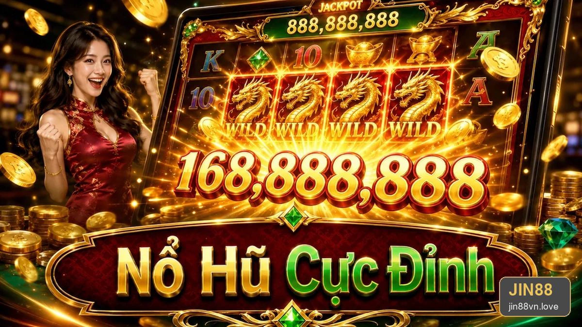 Đọc giao diện nổ hũ, slot và jackpot tại JIN88: Kinh nghiệm quan sát lịch sử cược, thông báo hệ thống trước khi đặt mức quay – jin88vn.love