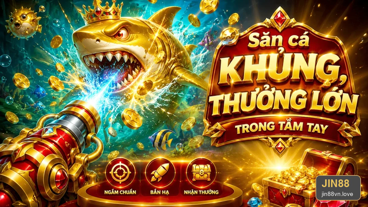 Bắn Cá Săn Thưởng Tại JIN88: Phân Biệt Giải Trí Có Kiểm Soát Với Tâm Lý Chạy Theo Thua Lỗ – jin88vn.love