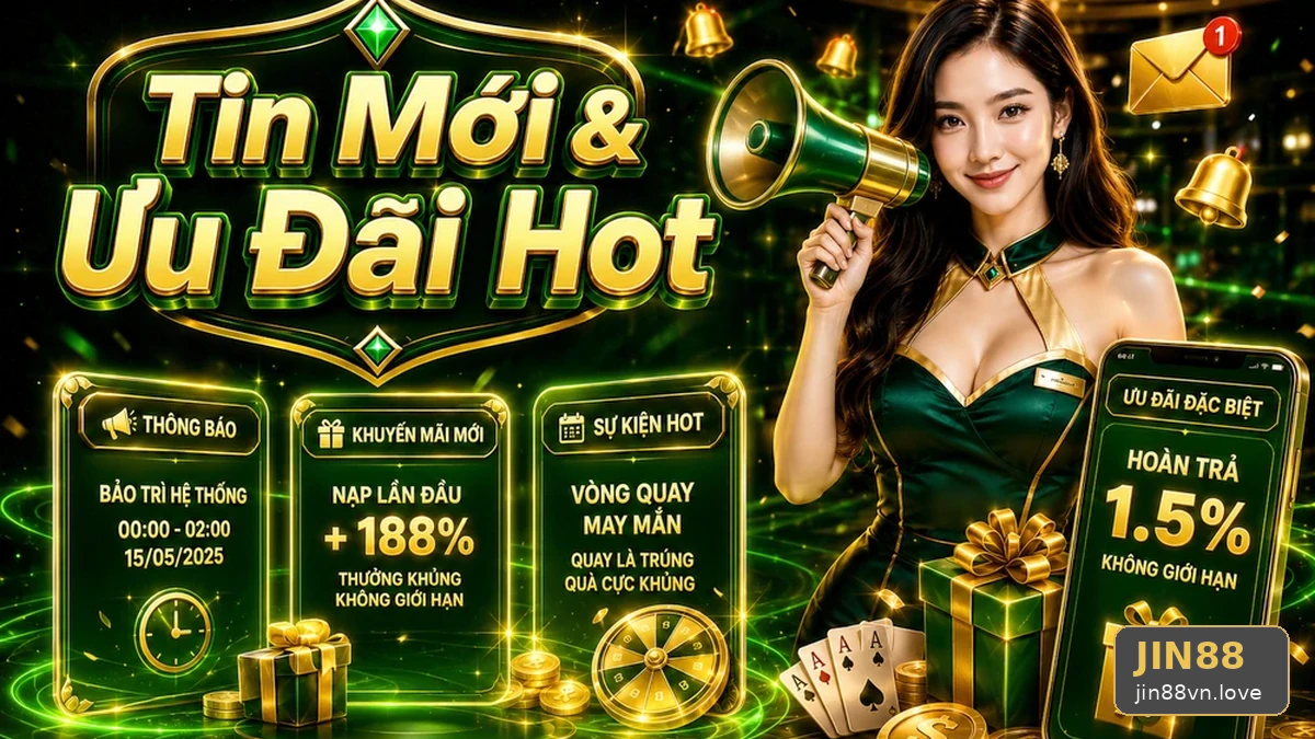 Đánh Giá Tính Minh Bạch Trong Ưu Đãi Người Mới Tại JIN88 Qua Tin Mới Trên jin88vn.love