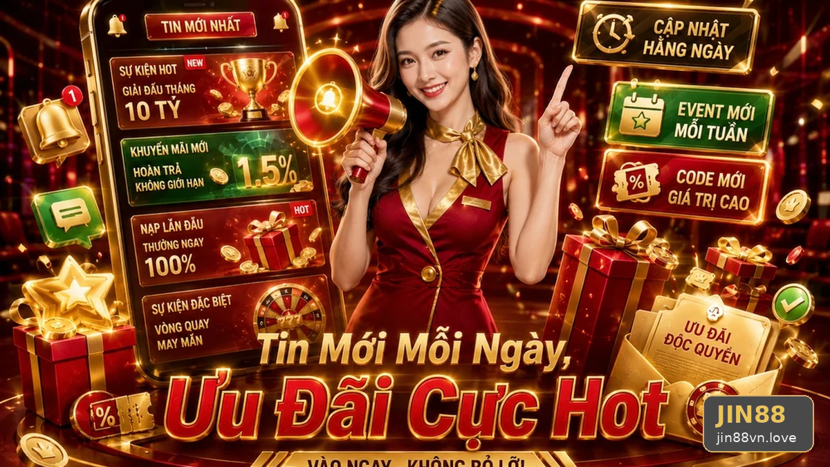 Đọc Kỹ Điều Kiện Doanh Thu Trước Khi Nhận Ưu Đãi: Góc Nhìn Biên Tập Về Tin Mới Và Khuyến Mãi JIN88 Tại jin88vn.love